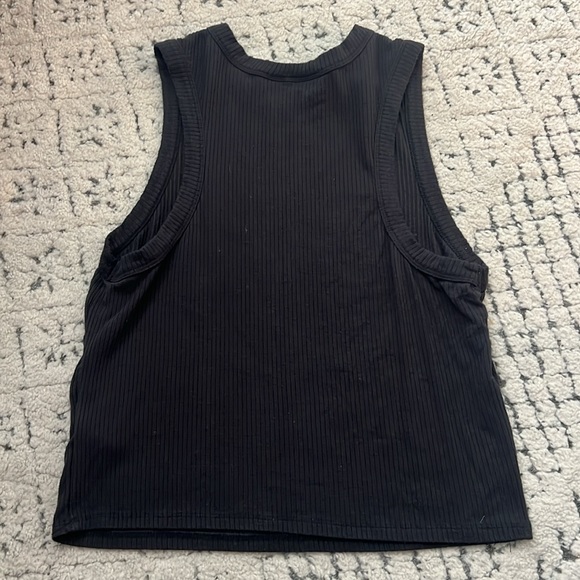 And now this plain black tank top - Picture 2 of 3